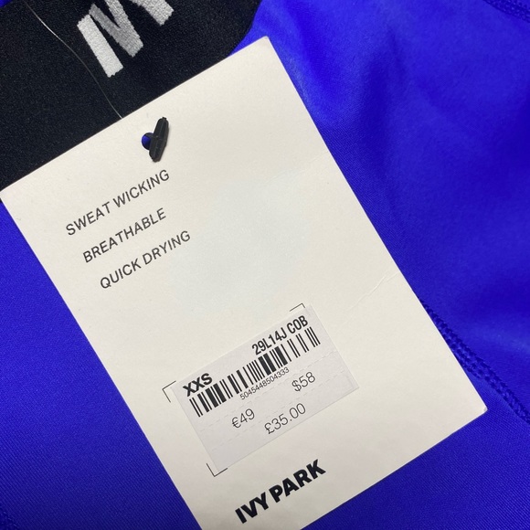 NWT Ivy park athletic short capri XXS - Picture 3 of 7